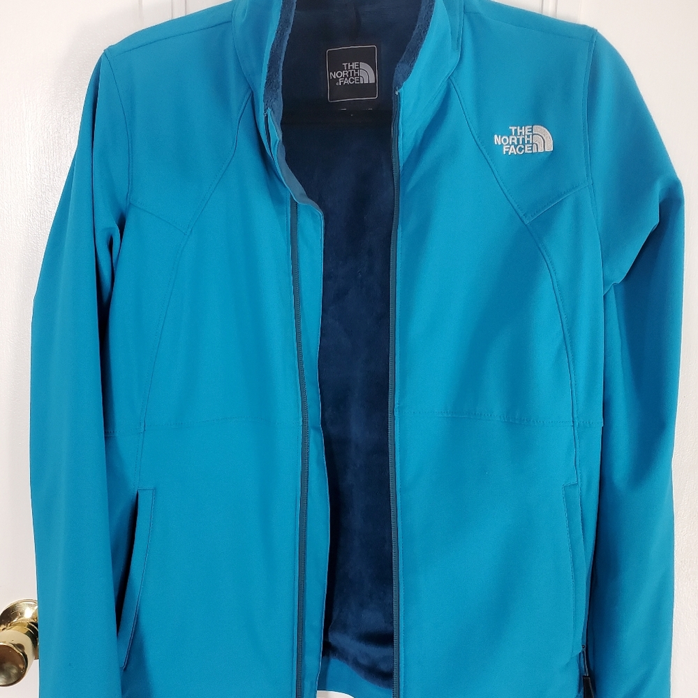 The North Face light winter jacket, Med,Blue
